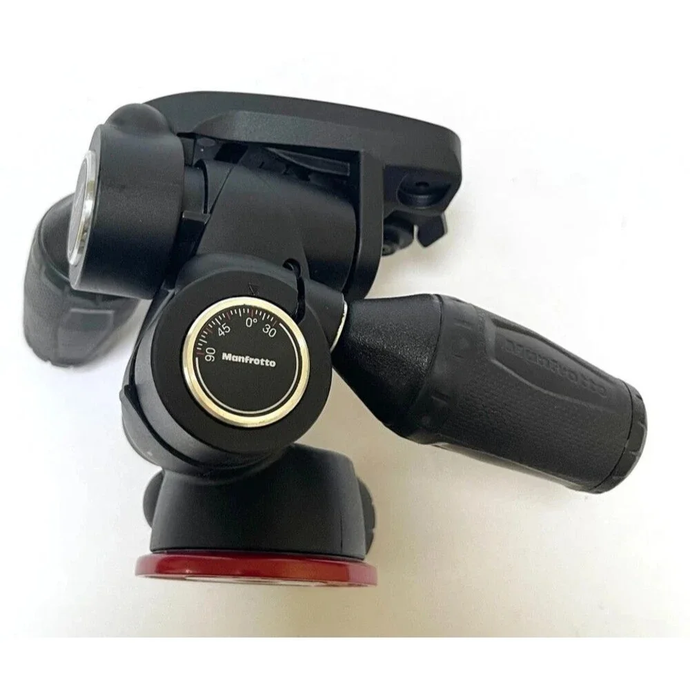 Manfrotto MH804-3WUS 3-Way Pan Tilt Tripod Head with Quick Release Plate